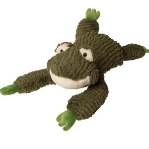 Mary Meyer Stuffed Animal Cozy Toes Soft Toy, 17-Inches, Frog